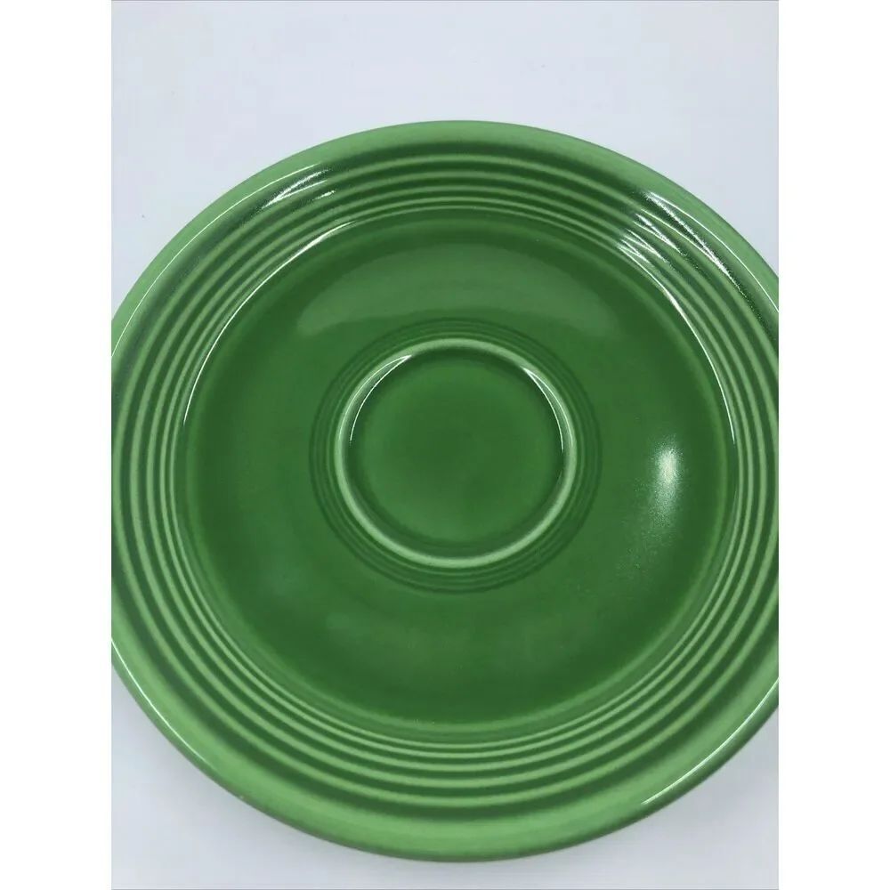 Vintage Fiesta Bread & Butter Plate 6” Original Green 1936–1951 HLC USA